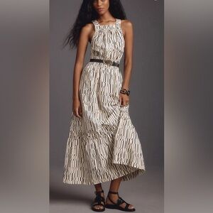 ANTHROPOLOGIE SUMMERSET MAXI DRESS - POPLIN HALTER EDITION NWT sz 2X